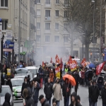 Rassemblement et manifestation contre la Loi Travail le 9 mars 2016 photo n°19 
